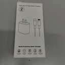 iPhone Fast Charger,[Apple MFi Certified] iPhone Charger Fast Charging Apple Wall Charger Block 6FT USB C Lightning Cable Cord Type C Adapter for iPhone 14 Pro Max/13/12 Mini/11/10/XS Max/XR/X/8/7/SE (White)