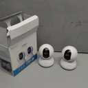 blurams 5G Cameras for Home Security, 2K Pet Camera with Phone App, 360 PTZ Indoor Camera w/Dual-Band WiFi6, Free Human/Motion/Sound Detection, 2-Way Talk, Night Vision, Compatible with Alexa, 2Pack