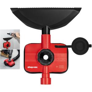 Shop-Vac Dust Collection Attachment, 2-in-1 Vacuum Dust Collection Attachment for Drilling, Fits 4 Hose Sizes (1-1/4", 1-1/2", 1-7/8", 2-1/2")