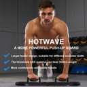 HOTWAVE Push Up Board Fitness, Portable Foldable 20 in 1 Push Up Bar at Home Gym, Pushup Handles for Floor. Professional Strength Training Equipment For Man and Women