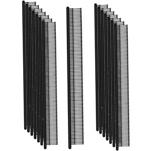 NEX&CO Mini Stitch Fastener Refills, 10000 Pcs 4.4mm / 0.18inch Extra Fine Stitch Gun Fasteners, Tiny Smallest Clothing Tag Barbs Attachments for All Micro Tag Gun(Not for Standard) - Black