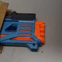 Nerf Elite 2.0 Tetrad QS-4 Blaster, Includes 4 Nerf Elite Darts, 4-Barrel Blasting, Tactical Rail for Customizing Capability, Pump Action