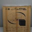 Art3d Pro Drop Ceiling Tiles 2ft x 2ft, 12-Pack Waterproof Polyester Ceiling Panels for Office Basement Kitchen Recording Room, Reusable,Covers 48 Sq.Ft, White Stucco Printing