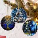 5 x Christmas Tree Ornament, Christmas Tree Decor, & Perfect Holiday Decor | Gift Exchange, Gift Idea, Gifts for Family and Friends