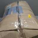Headboard Pillow + A Long Neck Roll Pillow Body PillowFaux Fur Headboard Wedge Pillow with Removable Cover (Gray, Queen59x8x20 inches)