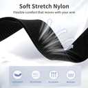 Nylon Bicep Band Compatible with Google Fitbit Air, Integrated Metal Frame