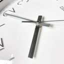 Tosnail 12 Inches Round Silent Non Ticking Quartz Wall Clock - Elegant Silver Frame