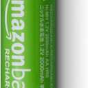 Amazon Basics 16-Pack Rechargeable AA NiMH Batteries, 2000 mAh, 1.2V, Low Self Discharge, Pre-Charged, Recharge up to 1000x Times