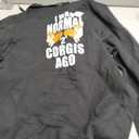 I Was Normal 2 Corgis Ago Corgi Dog Pullover Hoodie Black M Black