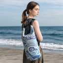 Dry Bag Waterproof,5L Roll Top Backpack Floating Dry Bag for Kayaking Boating Swimming Hiking Camping Outdoor Activities, Blue Sky