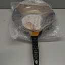 Diamond X Premium Non Stick Wok Pan - 11" Large Flat Bottom Chinese Wok - Woks & Stir-fry Pans Nonstick - Titanium-Coated 8-Layered Korean Engineered Skillet for Frying, Oil-Free, PFOA-Free