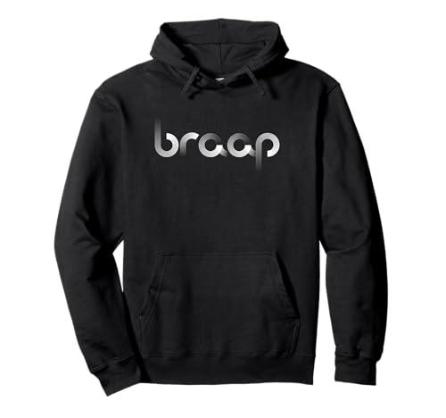 Brapp Hoodie Dirtbikes, Snowmobiles and 2-Strokes! Pullover Hoodie.S