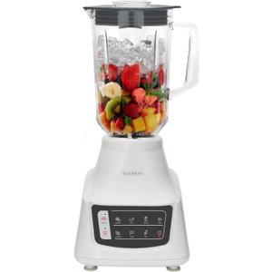 Taurus Potenza Comfort Blender, 1050W, 1.5L Glass Jar, Up to 50% Less Noise, Stainless Steel Blades, 9 Speed Settings, Quiet Powerful Blender for Smoothies, Ice, and Frozen Drinks