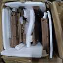 LINSY HOME 5-Shelf Bookcase, Bookshelves Floor Standing Display Storage Shelves 68 in Tall Bookcase Home Decor Furniture for Home Office, Living Room, Bed Room - Dark Brown