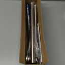 Nickel Shower Curtain Rods, 18-72 Inches, Rust Resistance, Adjustable Tension Rod with Durable Spring, No Drilling, Use for Bathroom, Bedroom, Kitchen, Balcony, Home