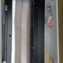 Bread Box for Kitchen Countertop: Bamboo Bread Storage Container for Homemade Bread, 2 Layer Breadbox, Large Bread Keeper Holder, Black