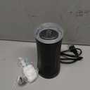 Milk Frother and Steamer, 4-in-1 Electric Frother Machine for Coffee with Hot & Cold Foam, Auto Shut-Off, Quiet Design for Latte, Cappuccino, Macchiato (black)