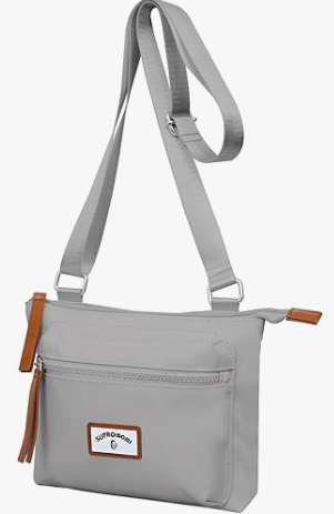 Crossbody Bags for Women, Small Nylon Handbags Travel Purses Phone Shoulder Bag
