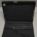 BLUTLOTUS Keyboard case for iPad 9th Generation 10.2 Inch - Backlit Wireless Detachable Folio Keyboard Cover with Pencil Holder for iPad 9th/8th/7th Gen, iPad Air 3rd Generation 10.5 Inch(Black)