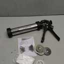 Churro Maker Machine, 21-Piece Stainless Steel Churro Gun Kit, Churros Maker Gun, Cookie Press Set, Hollow Churro, Spritz Cookie Press Gun with Piping Bag, Filler, 6 Tips, 9 Discs, 2 Brushes