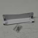 Therwen 8 Pcs Aluminum Siding Corners 8 Inch Outside White Corner Caps Smooth Siding Trim, Metal Nails Included for Mobile Home House Exterior