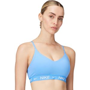 Nike Women's Indy Sports Bra (Light Support) (Blue, M)