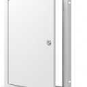 21x30 Lockable Galvanized Access Panel 1.2mm Steel Drywall Door | Conceals HVAC pipes and blocks pets. Features a 1.57-inch inset frame with pre-drilled holes and mounting hardware included.