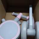 SEREED Baby Balance Bike for 1 Year Old Boys Girls 12-24 Month Toddler Balance Bike, 4 Wheels Toddler First Bike, First Birthday Gifts (Pink)