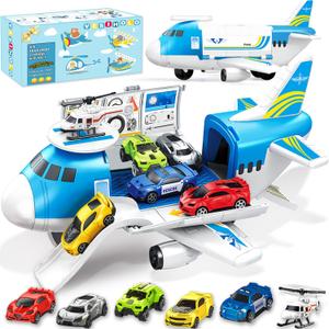 Airplane Toy, Airplane Toys for 3 Years Old, Airplane for Toddlers, Toys for 3+ Year Old Boys, Toy Airplane for Boys Age 4-7, 3+ 4 5, Aeroplane Toy, Plane Toy for Birthday, Chritmas Gift