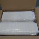 JOLLY CHEF Clamshell Take Out Food Containers, [6 * 6" 200-Pack] To Go Containers Disposable, Sugarcane To Go Boxes for Salad,Lunch