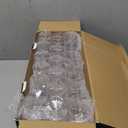 WDF 36PCS Clear Champagne Flutes Plastic - 6 OZ Clear Disposable Champagne Flutes Party Supplies for Wedding/Birthday/Parties