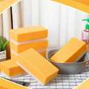 Gisafai 6 Pcs Drywall Wet Sanding Sponge 9 x 4.5 x 3.1 Inch Washable Reusable Drywall Sanding Blocks for Smoothing and Finishing Surfaces Tools Wiping dust