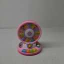 Toys for 1 2 3 Years Old Boys Girls, Musical Spin & Sing Alphabet Zoo with Lights & Sounds, Learning Educational Toys for Toddler 1-3, Christmas Birthday Gifts for Baby Kids Age 6-9-12-18 Months (Pink)