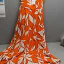 PRETTYGARDEN Women's Summer Floral Maxi Dress Sleeveless Smocked Ruffle Long Flowy Beach Vacation Boho Sundresses, XL