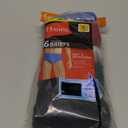 Hanes Men's Pack, MidRise Briefs, Stretch Cotton Underwear, Classic, (Pack of 6), Gray, Large