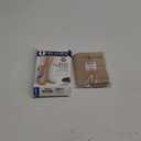 Truform 20-30 mmHg Compression Stockings for Men and Women, Thigh High Length, Dot-Top, Open Toe, Beige, Medium (Medium (1 Pair))