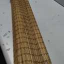 LazBlinds Cordless Bamboo Roman Shades, 33.5x64, Highfield Teak