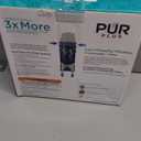 PUR Plus 7-Cup Water Filter Pitcher, Cleaner, Great-Tasting Water, Dishwasher Safe, Powerful, Lead-Reducing Filtration, LockFit Cap Design, Smoke