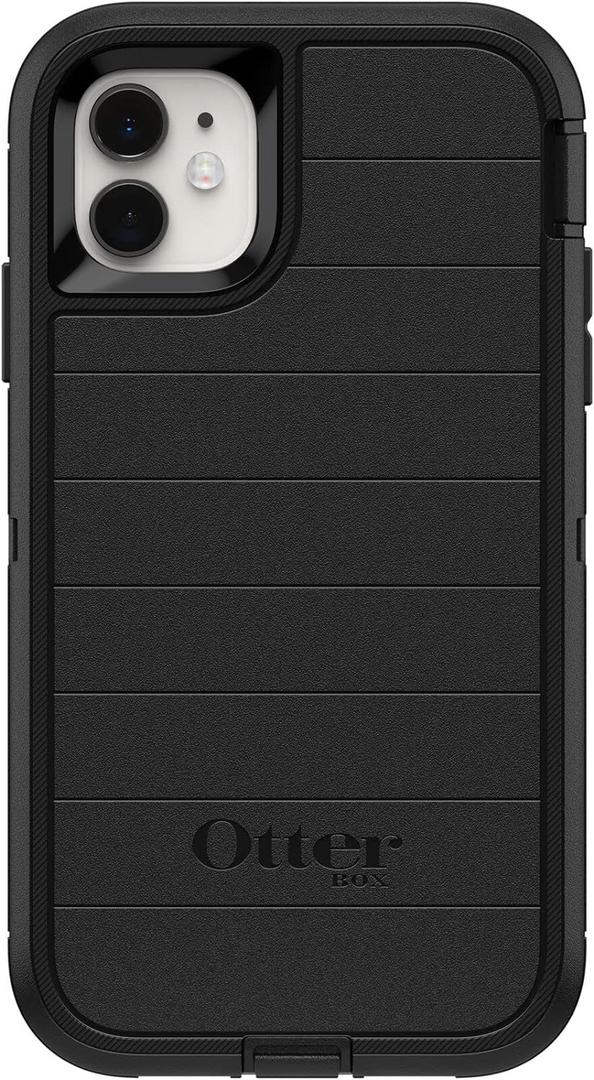 OtterBox Defender Series Screenless Edition Case for iPhone 11 (Only) - Case Only - Microbial Defense Protection - Non-Retail Packaging - Black