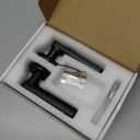 Fingerprint Door Lock with Smart APP,Fingerprint Door Knob,Biometric Door Knob Keyless Entry Door Lock with Tuya for Home/Bedroom/Office/Apartment/Airbnb Black