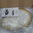 Tropical Palm Leaf RGB Ceiling Fans with Lights 46, Brown Flush Mount Ceiling Fan with Light and Remote, 3CCT Dimmable LED&&Side RGB Light, Reversible 6 Speeds, Quite Low Profile Ceiling Fan Party