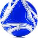 Western Star Soccer Ball Helix- Size 3 4 5 - Official Match Grade Soccer Balls - Attractive and Durable Design