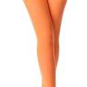 UXQEJO Women's Hold-ups Knee High Long Socks, Snag-Resistant Thigh High Opaque Stockings, Costume Hosiery for Halloween, Medium 