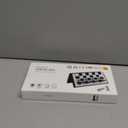 Chess Sets Travel Board Games: Magnetic Folding Chess Board with Instructions Teen Gifts Family Games Educational Toys for Kids and Adults 9.5 Inch (White-black)