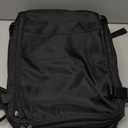 Hanples Travel Backpack for Women Men Large Carry On Person Item Flight Approved 17 In Laptop Backpack Waterproof anti theft Casual Luggage with 2 Toiletry Bag(Black)