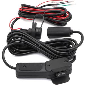 Winch Hand Remote Controller with Ergonomic Grip and Control Socket Assembly for ATV UTV Winch