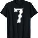 Number 7 Fan Player Jersey Style #7 Men Women Kids T-Shirt
