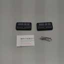 2 Replacement for Liftmaster Chamberlain Sears Craftsman 893MAX Garage Door Opener Remote 2 Pack (Grey)