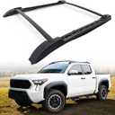 260LBS Aluminum Roof Rack Cross Bars Fit for 2024 2025 2026 Toyota Tacoma Double Cab | Heavy-Duty, Waterproof & Rustproof | for Kayak, Bike, Snowboard Low Profile OE Style Tacoma Storage Accessories