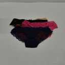 Sunm Boutique Sexy Underwear for Women, Cheeky Womens Lace Panties, Seamless Bikini for Ladies (Small, 6 Pack - Black/Blue/Red/Hot Pink/Nude/White)